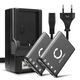 2x Batteri 700mAh + Oplader