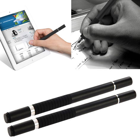 2x Stylus-pen – Sølv subtel