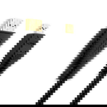 Micro HDMI Type D Kabel til Hasselblad HV / Lunar / Stellar II TV, DVD, Blu-Ray, Kamera, Skærm - 3m Micro HDMI Type D til HDMI Standard (Type A) Ledning