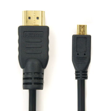 Micro HDMI Type D Kabel til Kodak PixPro TV, DVD, Blu-Ray, Kamera, Skærm - 1.5m Micro HDMI Type D til HDMI Standard (Type A) Ledning