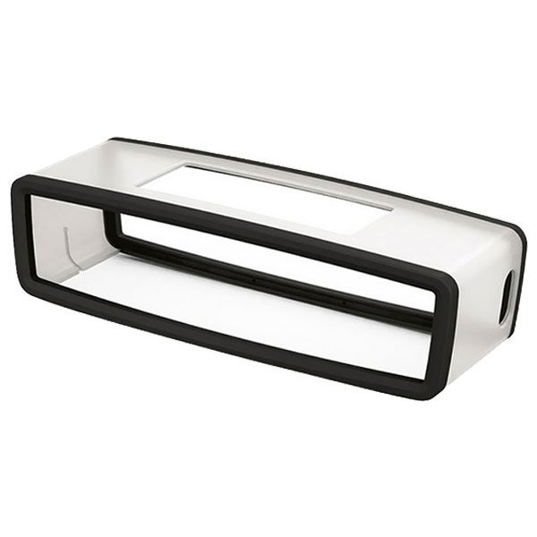 subtel Silikone cover til Bose Soundlink Mini 2 Soundlink Mini II Cover Blødt beskyttende Bumper Travel Carry Carry Speaker Shell Skin Shockproof Vandtæt Vandtæt Gummi Hull Housing - Sort