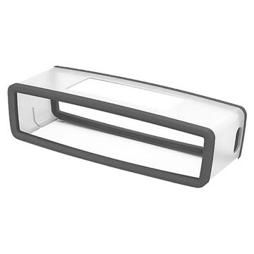 subtel Silikone cover til Bose Soundlink Mini 2 Soundlink Mini II Cover Blødt beskyttende Bumper Travel Carry Carry Speaker Shell Skin Shockproof Vandtæt Vandtæt Gummi Hull Housing - Grå