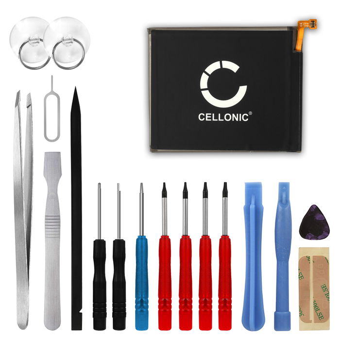 CELLONIC Phone Battery Replacement for Samsung Galaxy A51 (2019 - SM-A515) + 17-Tool Phone Repair Kit - EB-BA515ABE 3900mAh