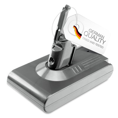 Batteri til Dyson V8, V8 Absolute, V8 Animal, V8 Animal Exclusive, V8 Fluffy, (Dyson 215681, VE6), SV10, SV25 3000mAh fra CELLONIC - Batteri med skruer