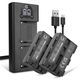 2x Battery (1600mAh, 7.4V) + Dual Charger