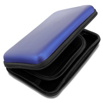 Beskyttelsesetui til Nintendo 3DS XL, DSi XL, New 2DS XL, Retroid Pocket 2 Plus & Analogue Pocket – Robust taske i mørkeblå
