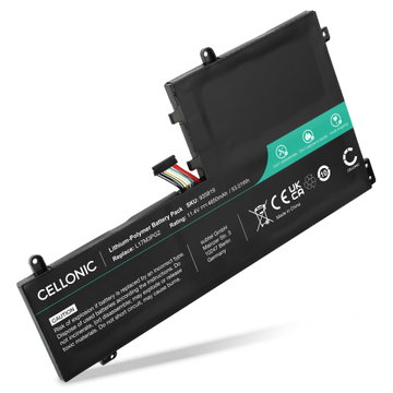 L17M3PG2 Batteri til Lenovo Legion Y530 Legion Y740 Legion Y730 Legion Y7000 Legion Y7000P Laptop L17C3PG2 L17L3PG1 Udskiftning af batteri - 4650mAh 30 mm kabel