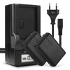 2x Batteri 850mAh+ Oplader