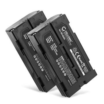 2x Kamera Batteri til Panasonic NV-DX1, NV-GS280, -GS250, VM-H775, RCA Pro-V730 - GR-B202,VW-VBD070,-VBD1,VM-BPL13,-BPL27 2000mAh VW-B202,VW-VBD1,VW-VBD2 Udskiftsningsbatteri til kamera