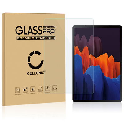 CELLONIC Skærmbeskytter til Samsung Galaxy Tab S7 (SM-T870 / SM-T875) 2.5D 0,33mm Full Glue hærdet glas beskyttende cover