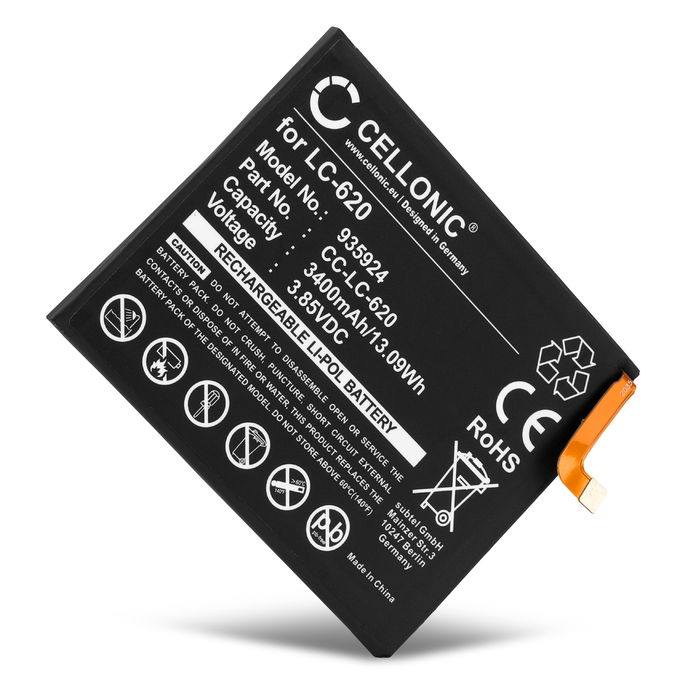 LC-620 batteri til mobiltelefoner Nokia 6.2 - LC-620 3400mAh - udskift dit mobilbatteri og få mere ud af din mobil