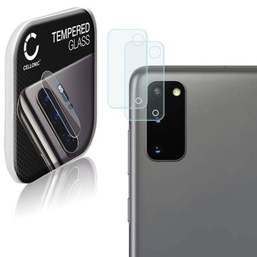 2x Kamera Beskyttelsesglas Samsung Galaxy S20 (SM-G980) (Beskyttelsesglas, 9H, 0,33mm, Full Glue) Screen Protector
