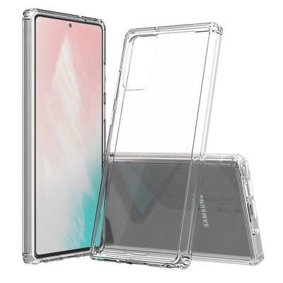 subtel Mobilcover for Samsung Galaxy Note 20 TPU Beskyttende Bumper Hardshell Back Cover Hardcase - Gennemsigtig