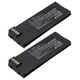 2x Batteri 2400mAh