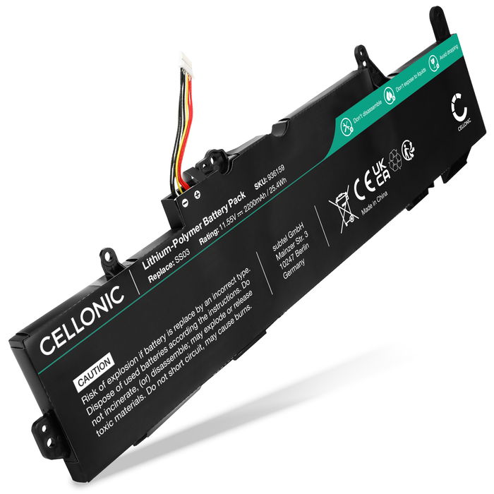 HP EliteBook 830 G6 batteri 2200mAh 11.55V fra subtel