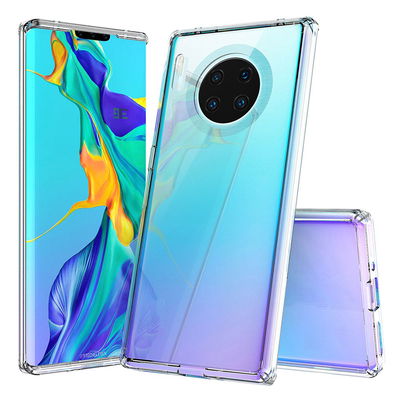 subtel Mobilcover for Huawei Mate 30 Pro TPU Beskyttende Bumper Hardshell Back Cover Hardcase - Gennemsigtig