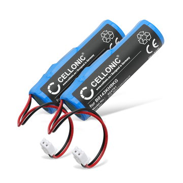 2x Battery til Croove Voice Amplifier 2600mAh fra CELLONIC