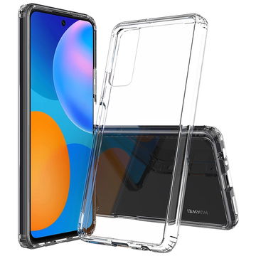 subtel Mobilcover for Huawei P Smart (2021) TPU Beskyttende Bumper Hardshell Back Cover Hardcase - Gennemsigtig