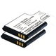 2x Batteri 1200mAh