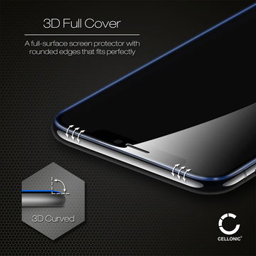 Skærmbeskytter glas til Samsung Galaxy S21 Plus (SM-G996) - Tempered Glass (HD kvalitet / 3D Full Cover / 0,33mm / 9H)
