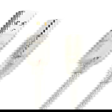 USB Kabel til auna MIC-900-RD / MIC-900B / MIC-900BL - Opladningskabel 3m PVC Datakabel Gennemsigtig