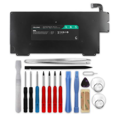 Batteri til Apple MacBook Air 13 - A1237, A1304, A1245 Bærbar computer - 4800mAh 7.4V + Værktøj Set