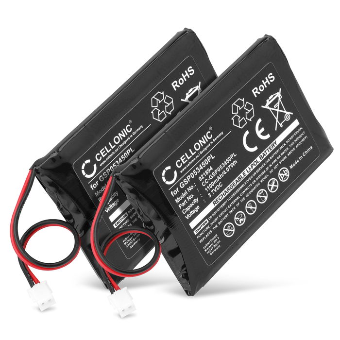 Batteri til Babyalarm Neonate BC-5700D - GSP053450PL (1100mAh) udskiftsningsbatteri