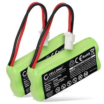 2x Batteri til Motorola MBP20 VT1208014770G (700mAh, 2.4V) fra subtel
