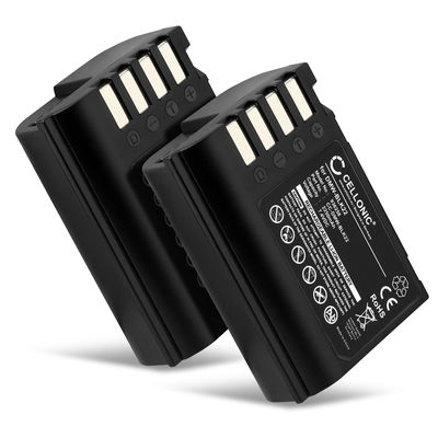2x Nyt Kamera Batteri til Panasonic Lumix G9 GH5 II GH5S GH6 S5 S5K DMW-BLK22
