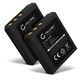 2x Batteri 1250mAh
