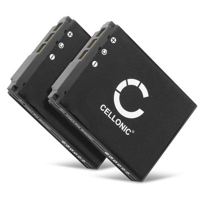 2x Kamera Batteri til Sony DSC-F88 DSC-G1 DSC-P100 DSC-P120 DSC-P150 DSC-P200 DSC-T30 DSC-T50 DSC-V3 - NP-FR1 1000mAh Udskiftsningsbatteri til kamera