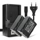 2x Battery (1800mAh, 3.7V) + Charger