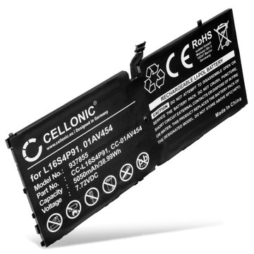 Tablet batteri til Lenovo Thinkpad X1 Tablet 3rd Gen L16S4P91, L16L4P91, 5B10W13919 - L16S4P91, L16L4P91, 5B10W13919 5050mAh nyt tablet batteri