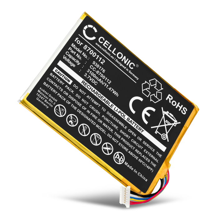 Billige batteri til Bang & Olufsen BeoSound Moment Skift Batteri 3100mAh Nem udskiftning af batteri