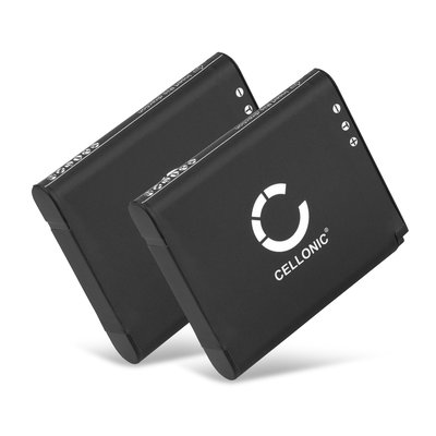 2x Kamera Batteri til Panasonic Lumix DMC-LF1, Leica V-LUX50 - DMW-BCN10, BP-DC14 770mAh Udskiftsningsbatteri til kamera