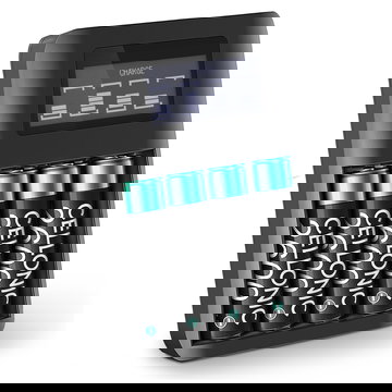 Kamera Batteri til Sony Cyber-shot DSC-H300 DSC-H200 DSC-H5 DSC-H1 DSC-H2 - AA NiMH Batterie 2600mAh (x4) 2600mAh + Oplader NH-AA-2DB Udskiftsningsbatteri til kamera