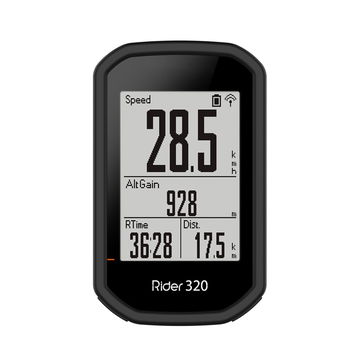 subtel Silikone Case til Bryton Rider 420, Rider 320, Rider 430 Cover - Beskyttende Bumper Shell Skin Shockproof Rubber Housing for GPS SatNav Sat Navi Navi - Sort