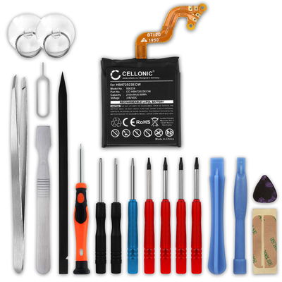 Smartwatch Batteri til Huawei Watch GT2 - 42mm - HB472023ECW 210mAh + Værktøj udskiftsningsbatteri