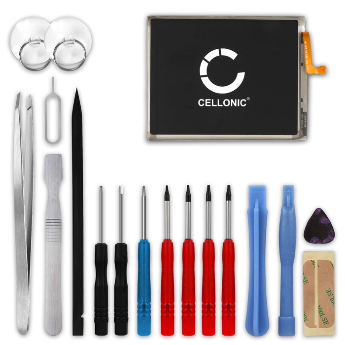 Cellonic Replacement Samsung Battery for Galaxy A42 5G (SM-A426) Mobile Phone 4900mAh Battery Replacement + Tool-kit