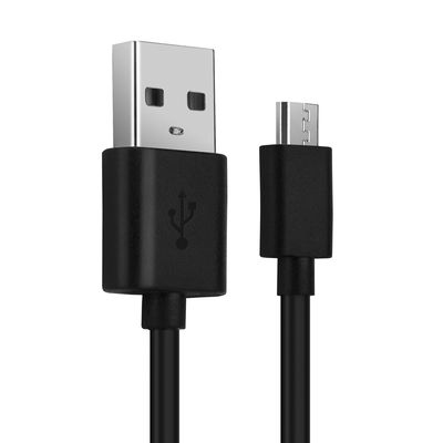USB Kabel til Bose Soundlink Mini 2, Revolve, Revolve Plus, Micro, Color, Companion - Opladningskabel 1m 2A PVC Datakabel sort