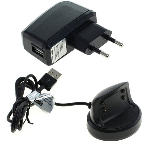 Oplader til Samsung Gear Fit 2 (SM-R360) / Gear Fit 2 Pro (SM-R365) - (1A)