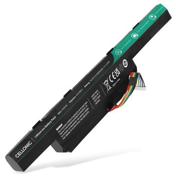 Batteri til Acer Aspire E5-575, E5-573G, E5-575G, E5-573, E5-573G, E5-575TG, E5-573T, E5-774, Travelmate P259-G2-M, P259-G2-MG, AS16B5J, AS16B8J Bærbar computer - 4400mAh 10.8V 