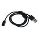 Smartwatch Connector to USB A Data Cable, 1m