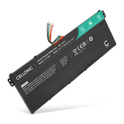 Batteri til Acer Aspire R3, R3-131T, ES1-572, Chromebook 11 C730E-C07S, C730E-C555, AC14B3K Bærbar computer - 3600mAh 15.2V 