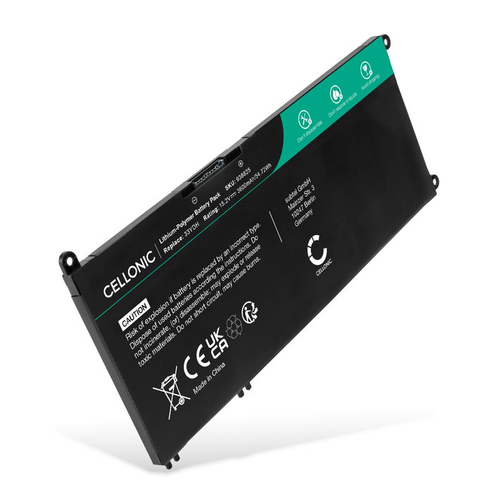 Dell Inspiron 15-7577-D1665B batteri 3600mAh 15.2V fra subtel