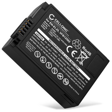 Kamera Batteri til Nikon Z fc / Z 50 / Z 30 - EN-EL25, VFB12502 1280mAh Udskiftsningsbatteri til kamera