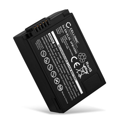 Kamera Batteri til Nikon Z fc / Z 50 / Z 30 - EN-EL25, VFB12502 1280mAh Udskiftsningsbatteri til kamera