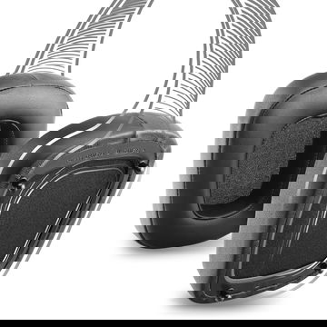 subtel nye ørepuder til Razer Tiamat 7.1 V1 Hovedtelefoncovers Blødt skum ørepuder Over Ear Headphone Cushions / Earphone Cups