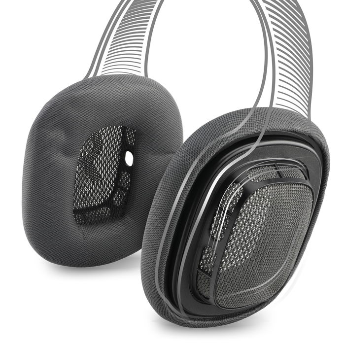 subtel Replacement Ear Pads for Apple Airpods Max Headphone Covers Soft Foam Earpads Over Ear Headphone Cushions / Earphone Cups