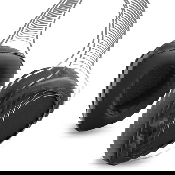 subtel nye ørepuder til ASUS ROG Delta Hovedtelefoncovers Blødt skum ørepuder Over Ear Headphone Cushions / Earphone Cups